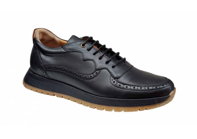 Pantofi barbati, casual, sport, piele naturala, SIR118N